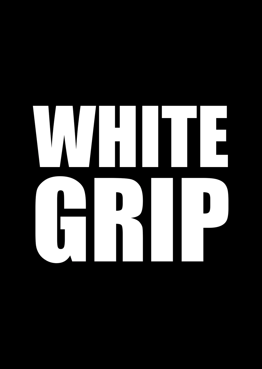 White grip logo